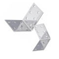 Customized Sheet Metal Stamping Kit Steel Reinforced Corner Brackets for Furniture Wood